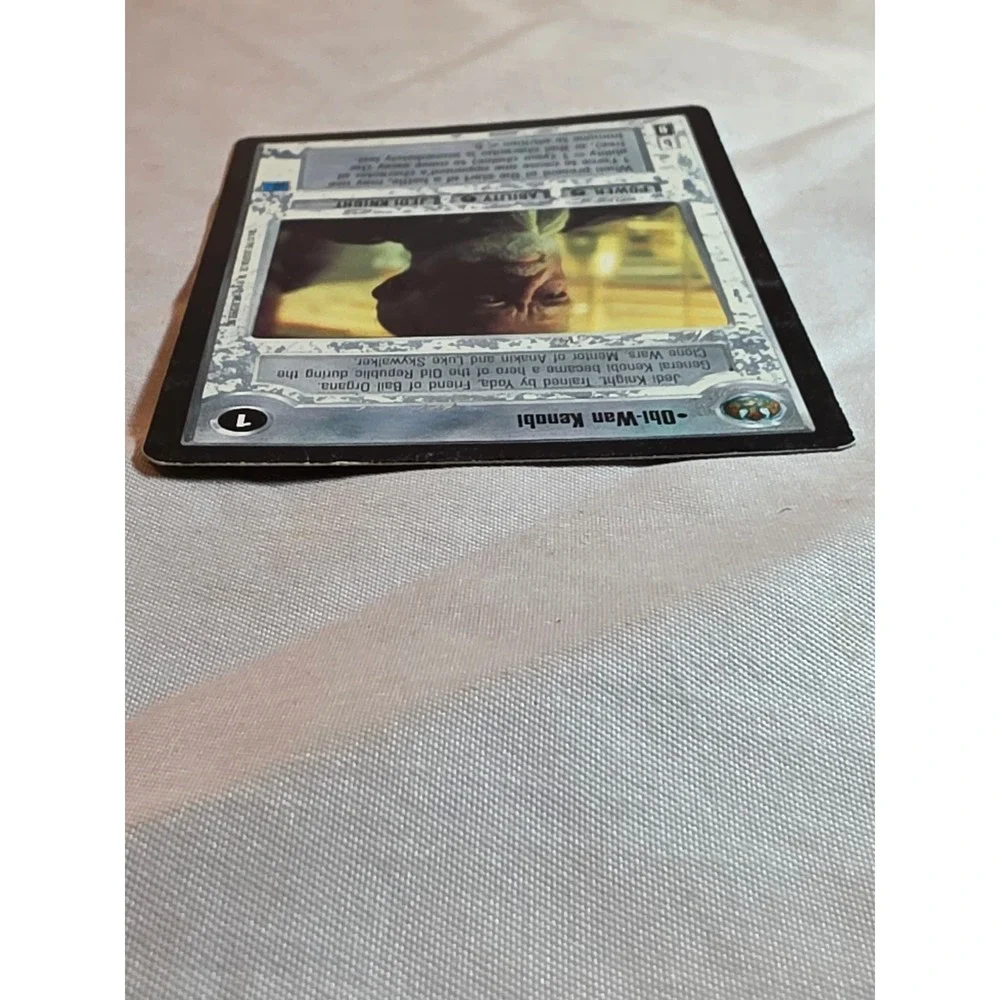 Star Wars CCG Obi-Wan Kenobi Premiere Limited Black Border 1995 Decipher Card